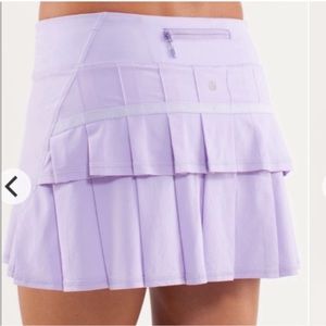 RARE Lululemon 8 Pace Setter Tennis Skirt Skort Lilac